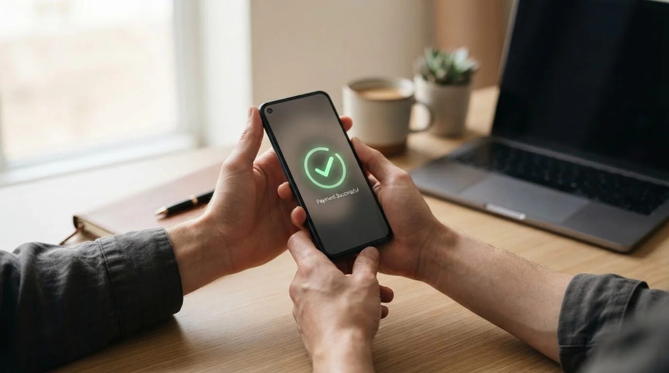 Vklad do online kasina přes Google Pay v mobilním telefonu