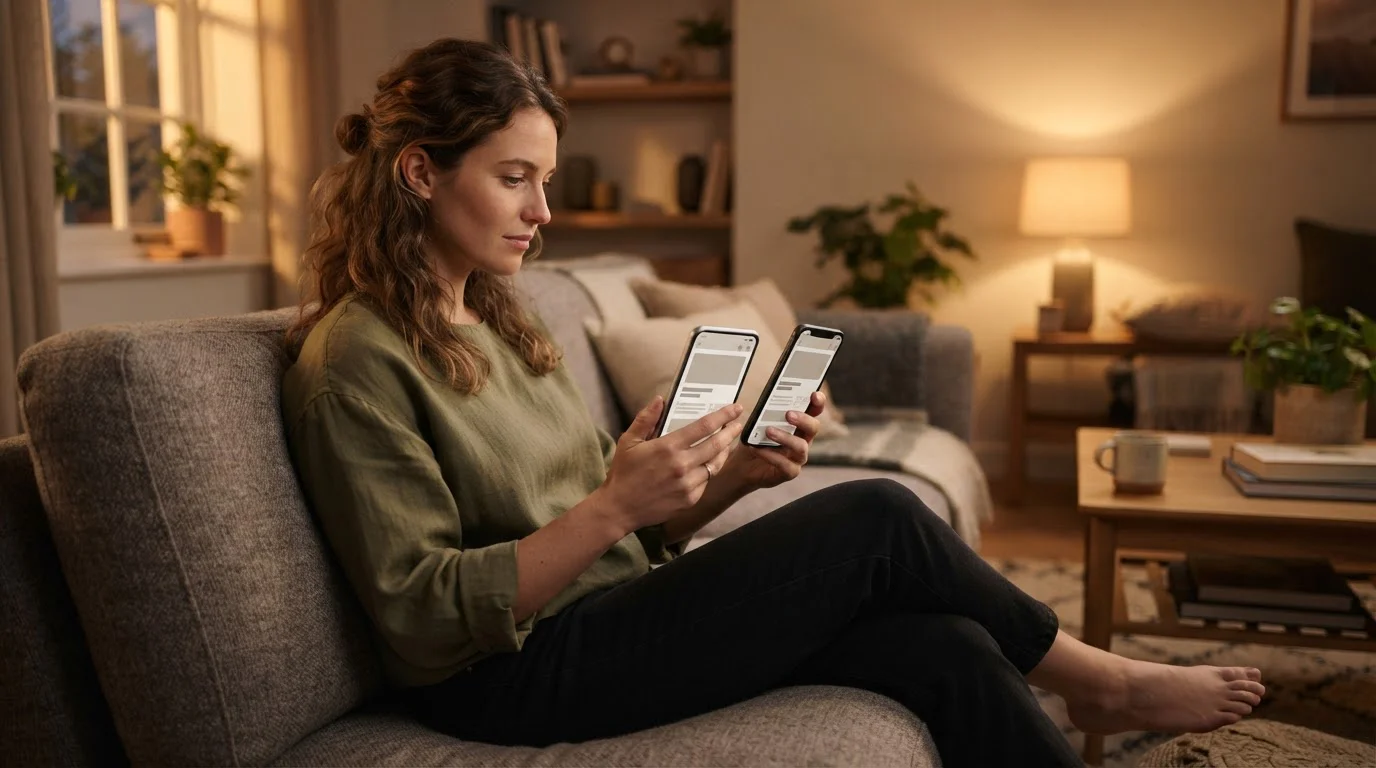 Hráč porovnává mobilní vklady v aplikacích licencovaných kasin