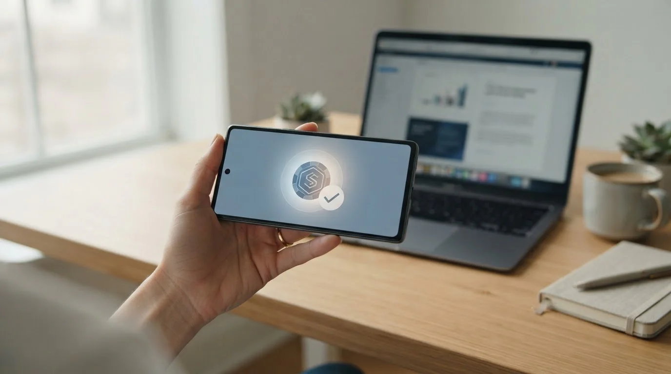 Ruka drží telefon s mobilní platbou nad herním kontem online kasina