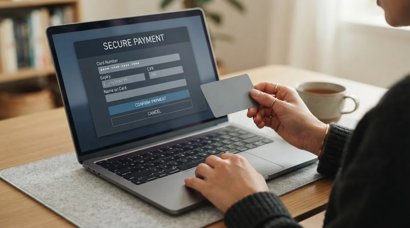 Vklad platební kartou do online kasina přes zabezpečenou bránu